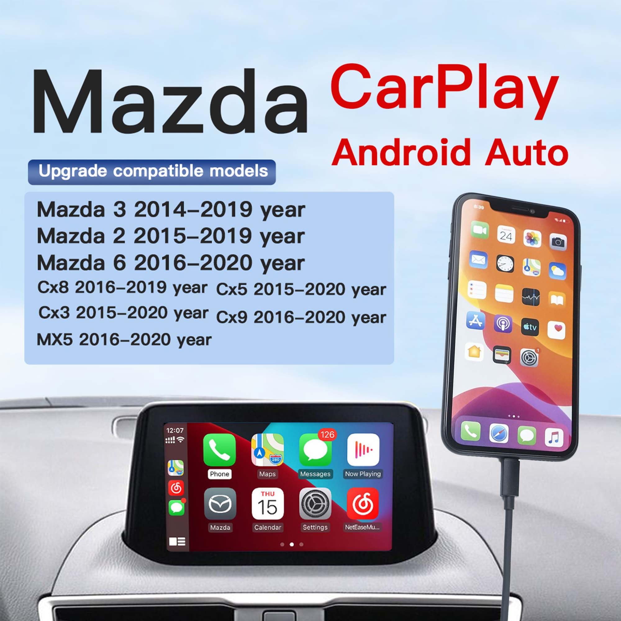 Easy Connect Carplay CARABC Carplay Adapter Compatible For Easy Connect Carplay CARABC Carplay Adapter Compatible For